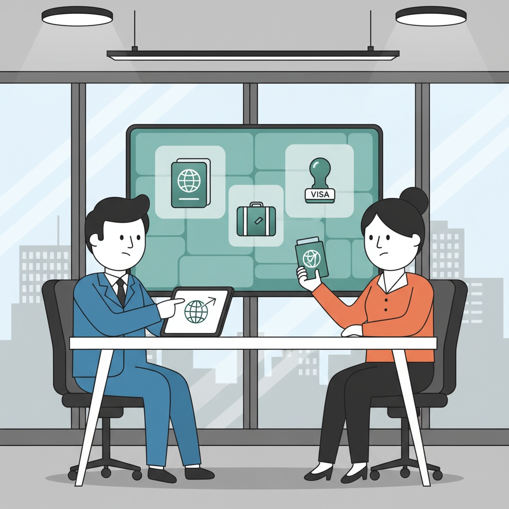 Employee visa documentation