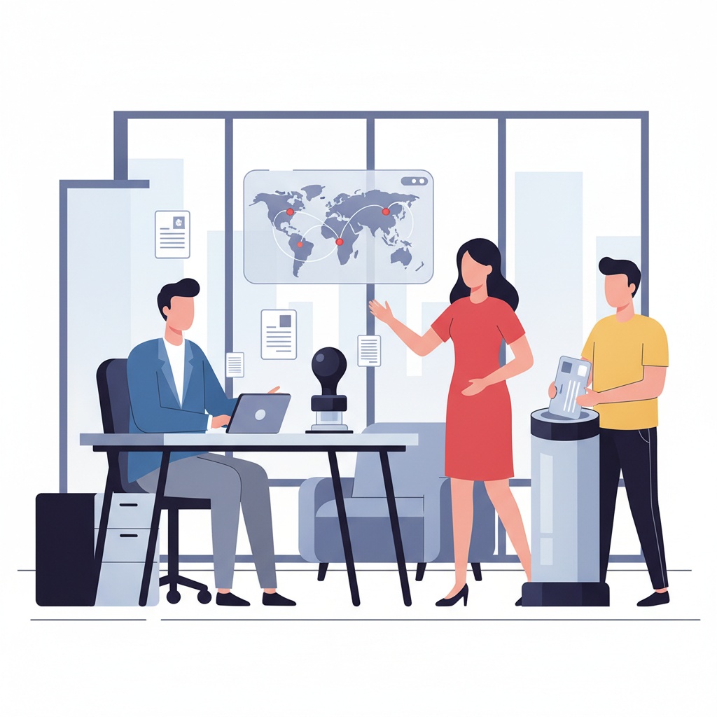 Employee visa documentation